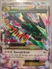 Pokémon TCG Mega-Rayquaza-EX Roaring Skies 76/108 Holo 1st Edition Holo Rare EX