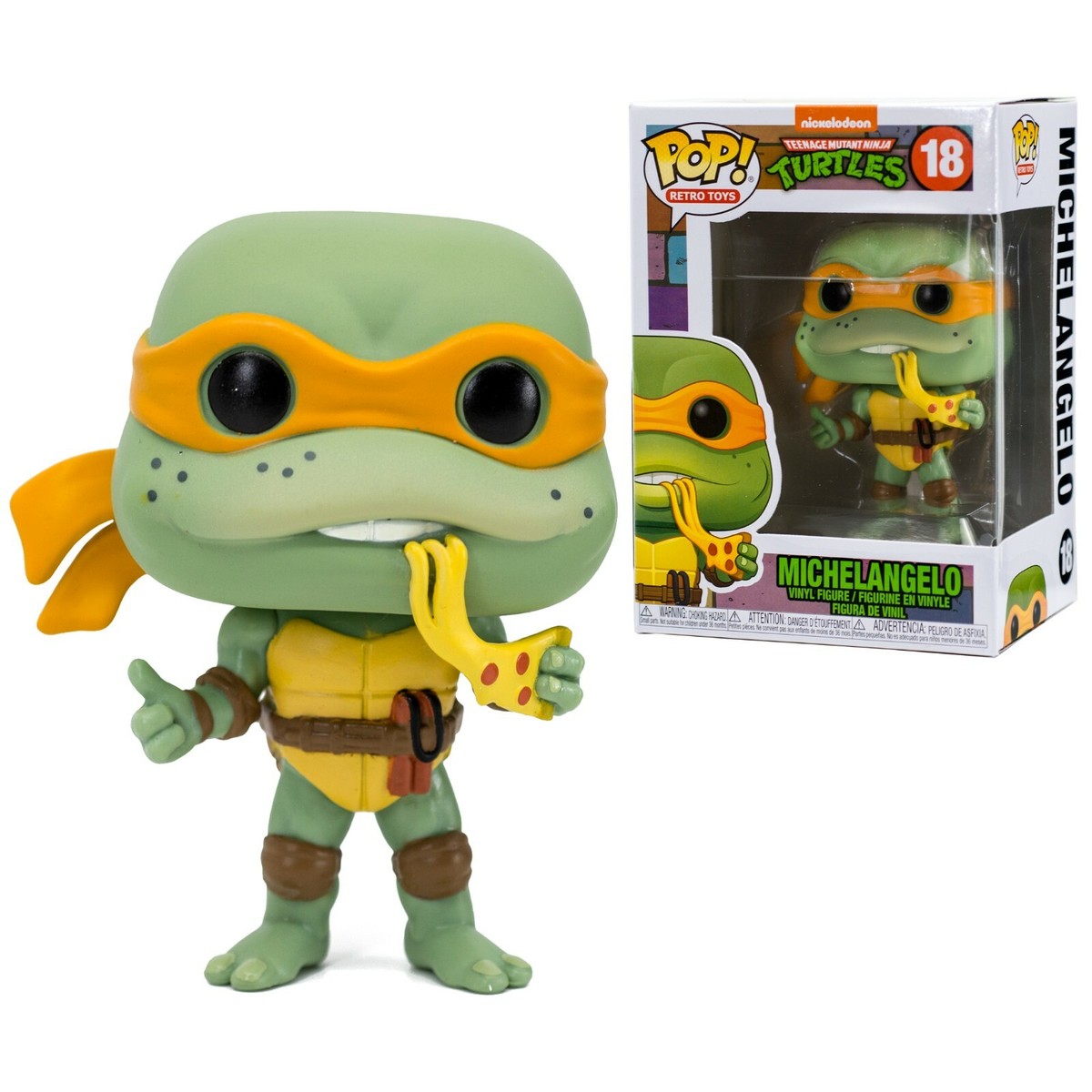 FUNKO - 【未開封】 FUNKO POP TMNT タートルバン ミケランジェロ アメトイ FUNKO - 【未開封】 FUNKO POP TMNT タートルバン