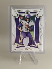 2022 Panini National Treasures Century Materials Gold Dalvin Cook Patch  #'d /49