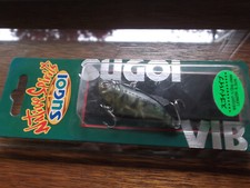 Hard to Find Gary Yamamoto Sugoi VIB Rattle Bait 2" 1/2oz. 108 Green Craw