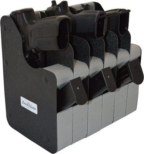 Durable Foam Pistol Storage – Vertical Rack for 2 to 6 Firearms Without Flex - Picture 3 of 8