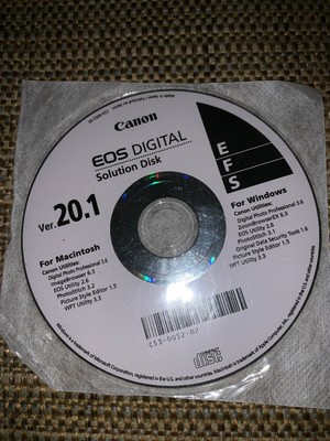 Canon eos software