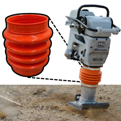 Multiquip Mikasa Bellows MT70, MT75, MT85, MTX 70 MTX80 Rammers