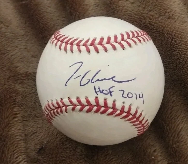 TOM GLAVINE SIGNED OFFICIAL MLB BASEBALL METS BRAVES HOF2014 PSA/DNA #AM58426 - Image 2 of 4