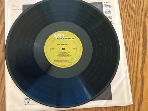 TIM HARDIN 2 (1967) LP Verve Folkways FT-3022 MONO Inc “If I Were A Carpenter” - Picture 7 of 8