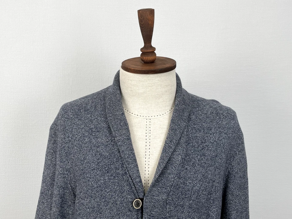 Cárdigan Suéter Ted Baker London Gris Botón Cuello en V Tejido Talla 5 Foto 2 de 4