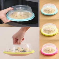 2/4PCS Collapsible Microwave Plate Cover Splatter Guard Kitchen Gadget