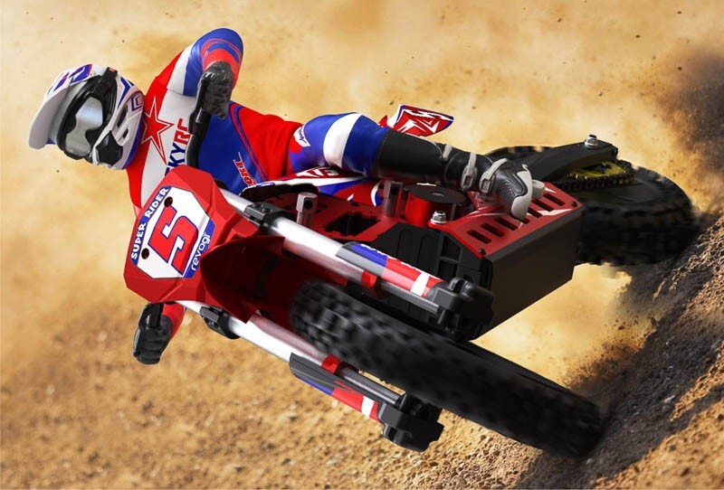 SkyRC SR5 Moto da Cross RC con giroscopio elettrico RTR 700001