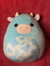 16 Tuluck the Blue Cow Squishmallow Easter 2023 Ultra Rare NWT