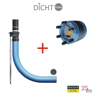 DOYMA ''Quadro Secura MAX Curaflex'' Bauherrenpaket Hauseinführung Einsparte 10m