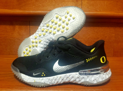 Nike Alpha Huarache Elite 3 Turf Oregon Ducks PE Team Issued  display picture 1