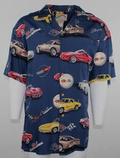 !! NEW !! - Corvette Cars Hawaiian Shirt - Paradise Found - 2X