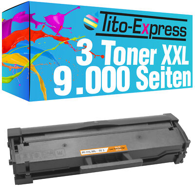 Laser Toner Kartusche XXL 3x ProSerie für Samsung MLT-D111L Xpress M2020 M2020W