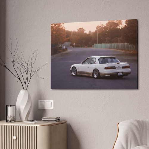 Nissan 240sx S13 Silvia High Resolution Museum Quality Horizontal Canvas Print # - Picture 2 of 10