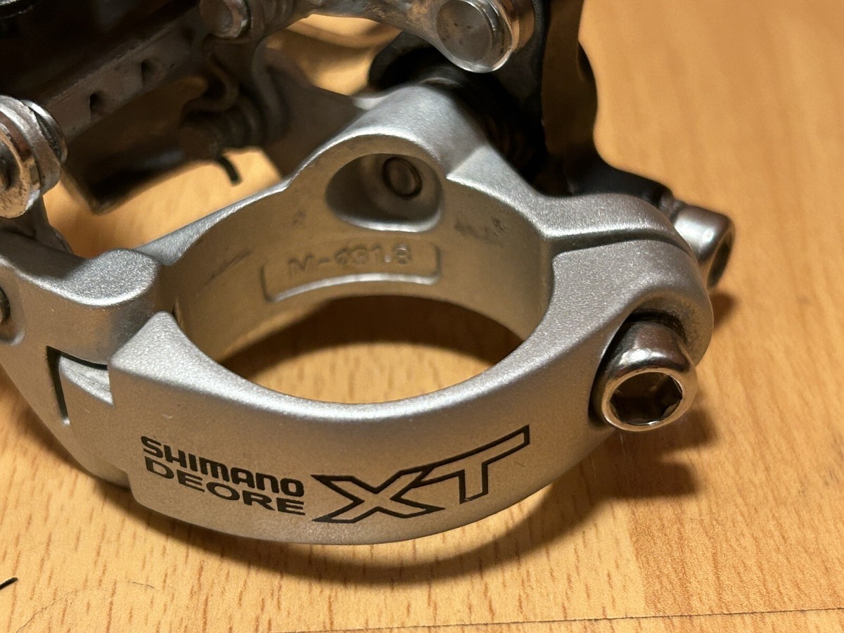 Shimano XT FD-M750 Mountain Bike Front Derailleur 31.8mm Top Pull