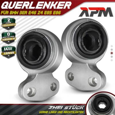 2x Querlenkerlager Hydrolager Lager Querlenker Vorne Für BMW 3ER E46 Z4 E85 E86