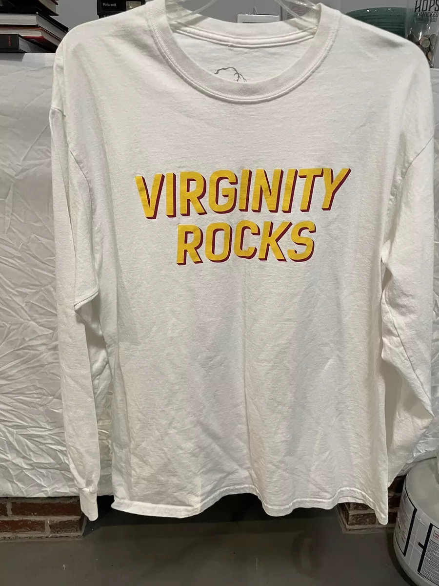 White virginity cheap rocks shirt