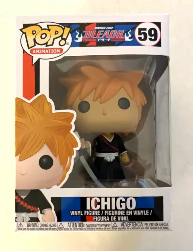 Funko Pop! Animation 59 Shonen Jump Bleach Ichigo Vinyl Figure