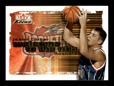 2000-01 Fleer Focus Welcome to The NBA # 14 WN Jason Collier Card