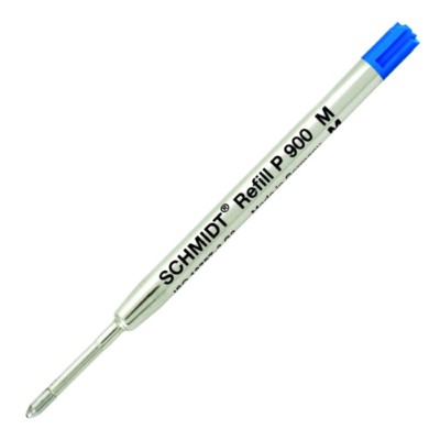 Schmidt P900 Parker Style Ballpoint Pen Refill in Blue by Monteverde - Medium