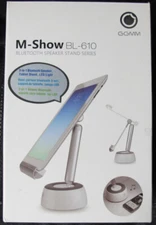 GGMM M-Show 3-in-1 Bluetooth Speaker, Tablet Stand, LED light