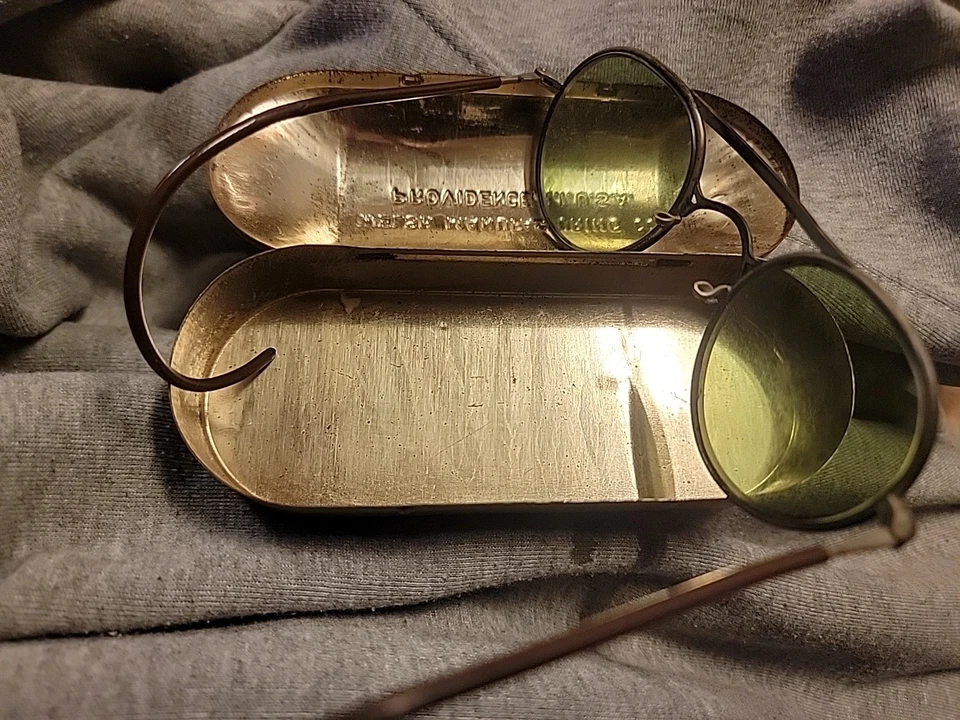 Bosch And Lomb 1930-40s Safty Glasses - Image 4 of 4