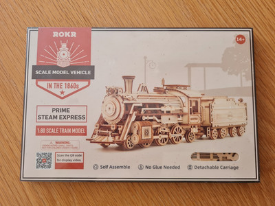 ROKR 3D-Holz-Puzzle Prime Steam Express