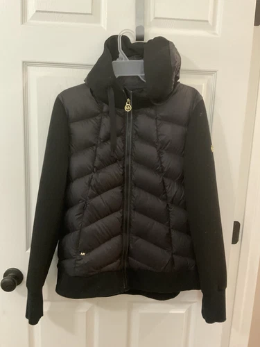 MICHAEL KORS GIACCA PIUMINO CON CAPPUCCIO DONNA GRANDE