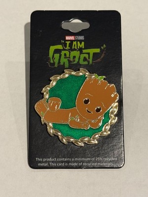 Marvel Studios I am Groot Gold Leaf Frame Pin Box Lunch Exclusive NEW