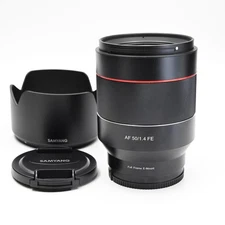 Samyang 50mm f1.4 AF FE Lens for Sony E-Mount #458