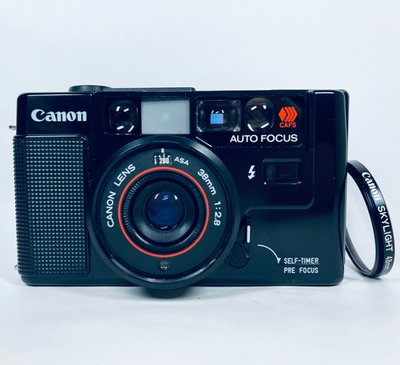 #ad NEAR MINT Canon AF35M Autoboy Sure Shot point amp; shoot 35mm Film Camera JAPAN $104.99