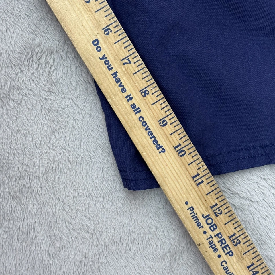 Bermuda de natação Polo Ralph Lauren masculina grande azul marinho vermelha pônei grande malha com cordão - Imagem 4 de 4