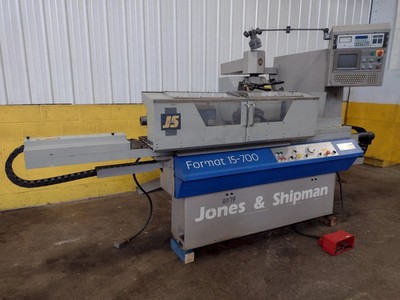 9.4'' X 27'' JONES & SHIPMAN MODEL #FORMAT 15-700 CNC CYLINDRICAL GRINDER: STOCK #