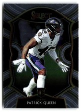 2020 Panini Select Concourse Patrick Queen #93 RC Ravens