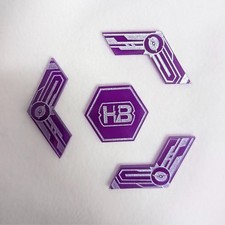 Android: Netrunner LCG Haas-Bioroid Click Tracker, Tokens, Rare FFG Promo, OP