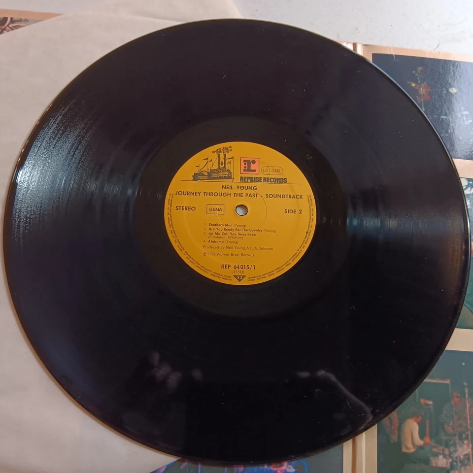 Neil Young Journey Through The Past 1973 DOUBLE LP / FOLK ROCK EX / £5 FLAT POST - Image 3 of 4