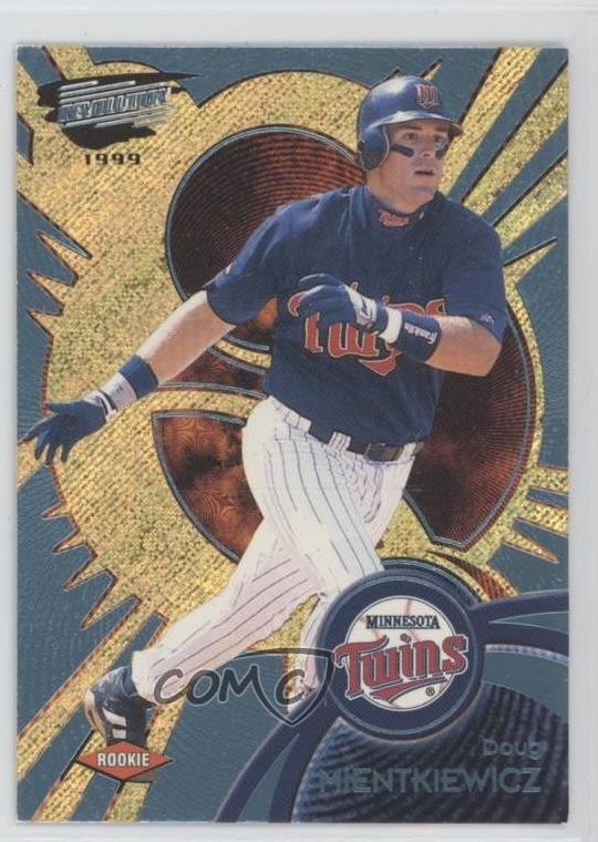 1999 Pacific Revolution Shadow Series 72/99 Doug Mientkiewicz #80 Rookie RC 0f6