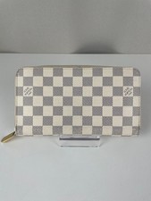 Louis Vuitton Zippy Organizer wallet damier azur canvas