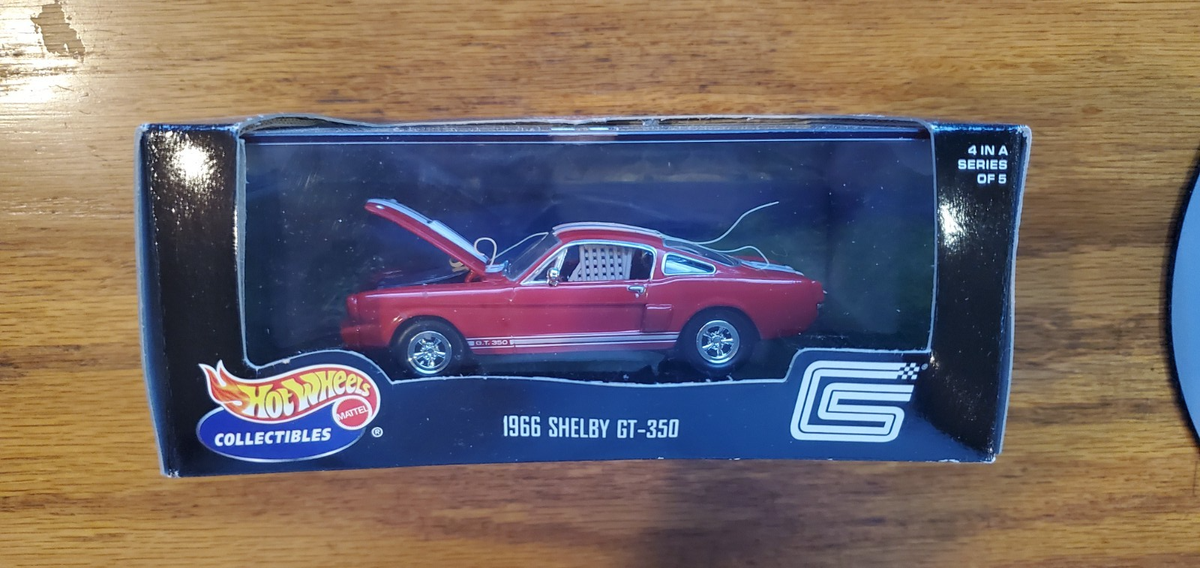 Hot Wheels 1966 Red Ford Shelby GT 350 1:43 muscle car series | eBay