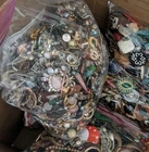 3 Pounds Jewelry Costume Vintage Mix LBS  necklaces bracelets pins rings etc lbs