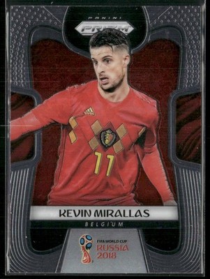 2018 Panini Prizm FIFA World Cup Kevin Mirallas Belgium #23