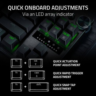 Razer - Huntsman V3 Pro TKL Wired Analog Optical Linear Switch