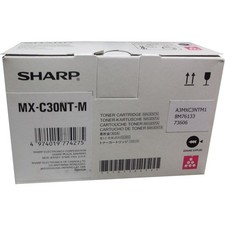 Genuine Sharp MX-C30NTM Magenta Toner Cartridge