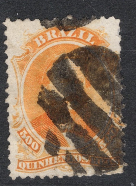 Brazil Scott 60 Used - Heavy Cancel  - CV 35$