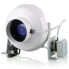 Dryer Booster Fan with 4 In. Duct 162 CFM Ventilation Automatic Pressure Switch