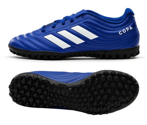 Adidas Men COPA 20.4 TF Cleats Futsal Blue White Soccer Boots GYM Spike  EH1481 | eBay