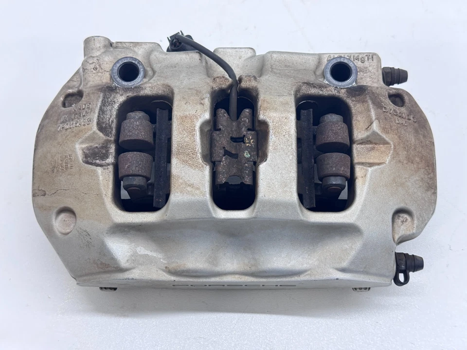 Pinza de 4 pistones freno trasero izquierdo Porsche Cayenne Brembo 2011-2018 7P0615423 OEM Foto 4 de 4