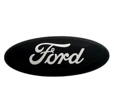 Black Tailgate Ford Emblem 5" Rear Oval Logo for Ford Focus C-max Taurus
