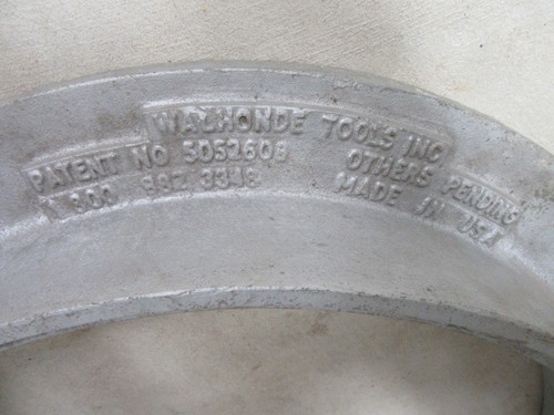 16" Pipe Elbow Walhonde Topliner Aluminum Alignment Welding Clamp Dearman USA!! - Picture 12 of 12