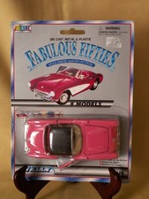 Corvette 1957 Pink Welly Fabulous Fifties Pull Back Go Die Cast 9010b 9011h New. Corvette 1957 Pink Welly Fabulous Fifties Pull Back Go Die Cast 9010b 9011h New.